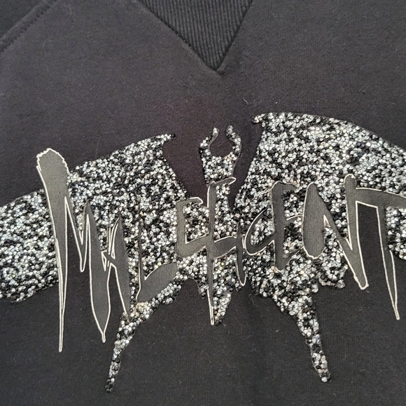 Maleficent Crewneck Sweatshirt in Black Size Small - Picture 8 of 8